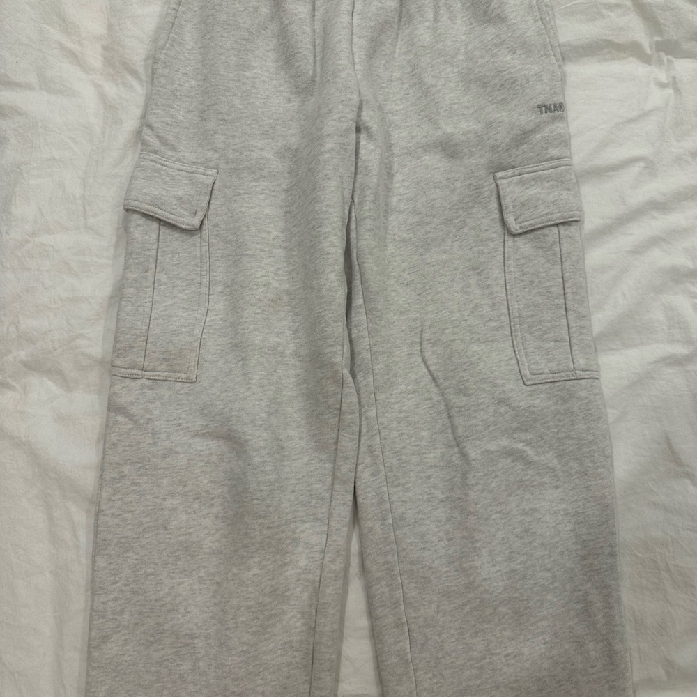 TNA Gray Sweatpants Relaxed Fit Joggers